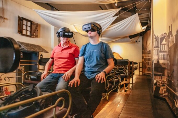 Frankfurt: TimeRide VR Time Travel Experience Ticket - Meeting Point and Arrival Instructions
