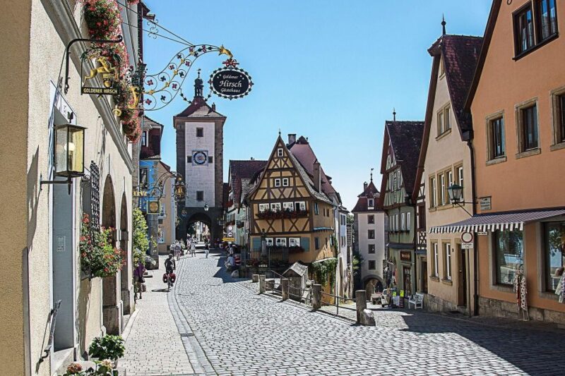 Frankfurt to Rothenburg Private Tour by Public Transport - Experience Highlights