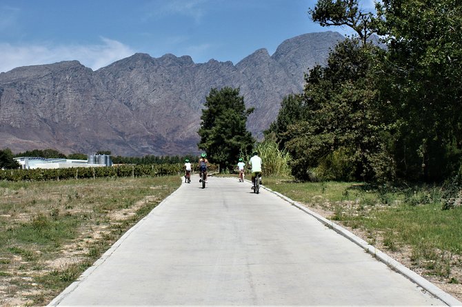 Franschhoek Cycle & Tasting Experience 4hr (Shared) - Booking Information