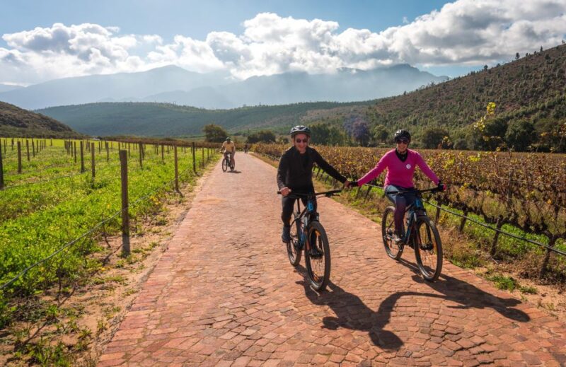 Franschhoek: Private E-bike Ride & Wine Experience - E-bike Ride and Exploration
