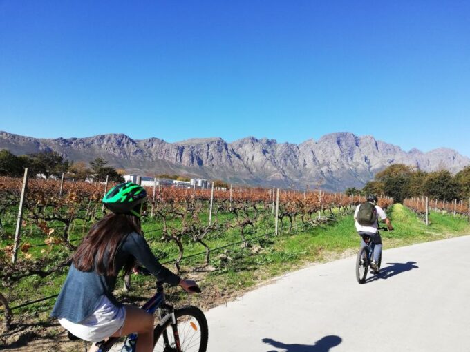 Franschhoek: Private E-bike Ride & Wine Experience - Wine-pairing Experience at La Bri