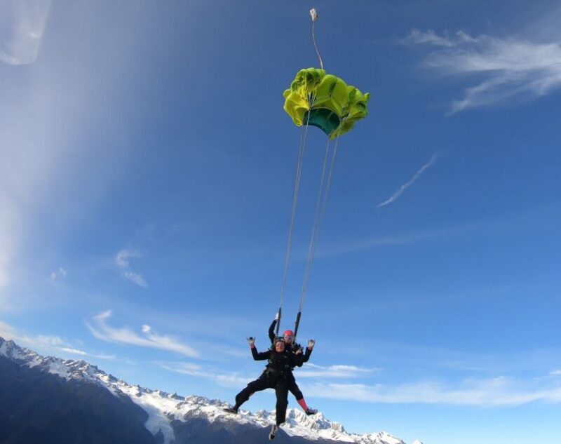 Franz Josef: 13,000ft, 16,500ft or 18,000ft Skydive - Weather Conditions and Weight Limits
