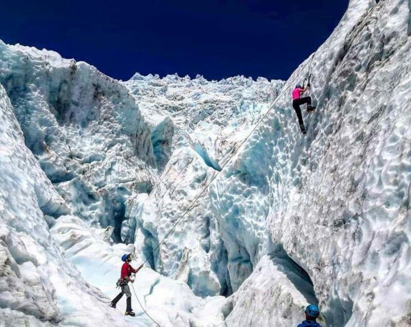 Franz Josef: Glacier Ice Climb experience with Heli Transfer - Group Size, Duration, and Pricing