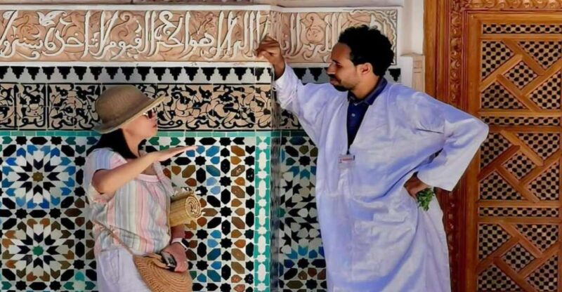 Free Ticket: 1 Hour Spiritual Tour to Ben Youssef Medrassa - Experience Highlights
