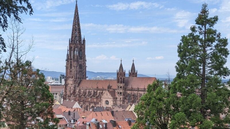 Freiburg: Old Town Highlights Self-guided Tour - Discovering the Colorful Market