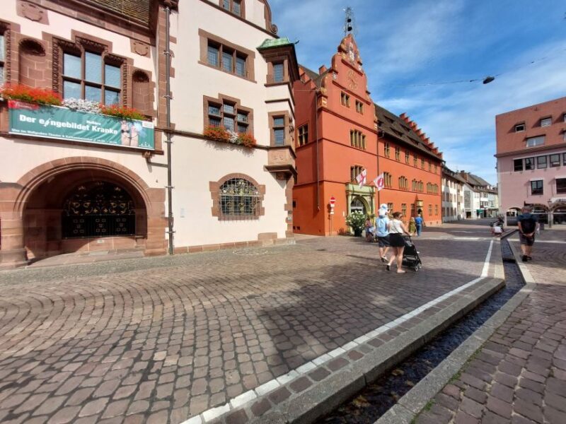 Freiburg: Walking and Strolling the Historic Center - Admiring Gothic Cathedral and Gargoyles