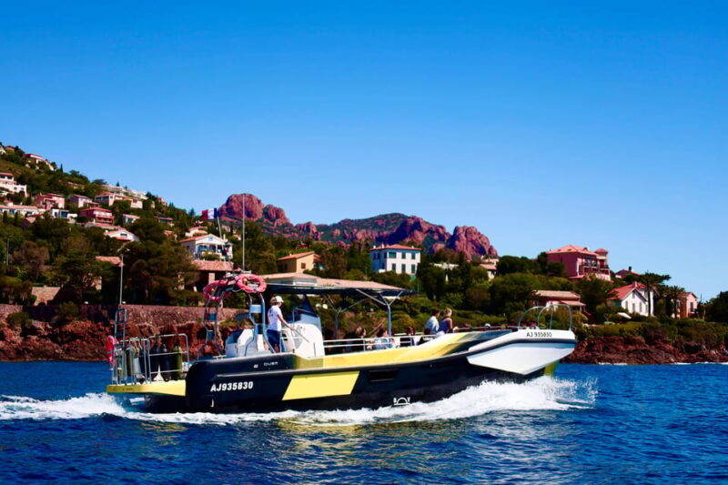Fréjus: Sea and Creeks Boat Tour With Snorkeling and Drinks - Accessibility and Restrictions