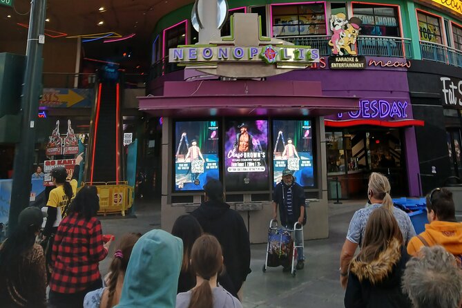 Fremont Street Experience Walking Tour Las Vegas - Accessibility and Accommodations