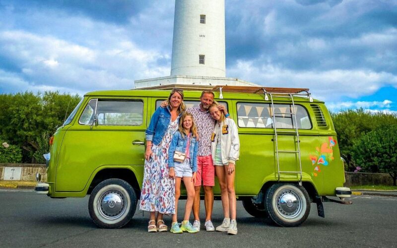 French Basque Country Coastline Tour in a 70SVW Van - Guided Journey