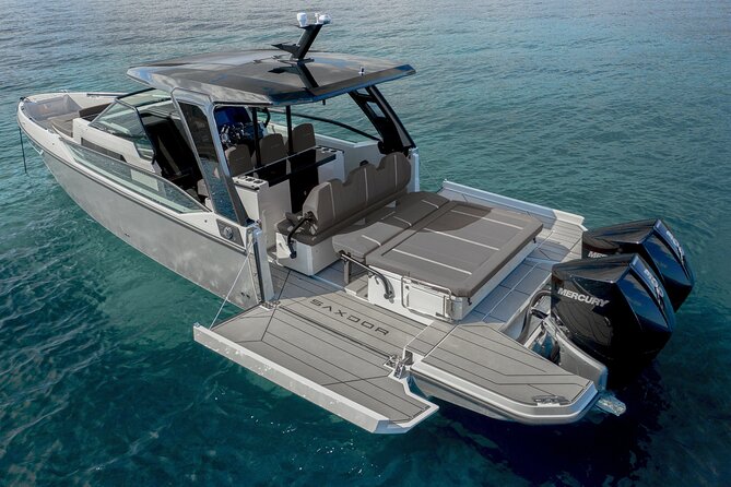 French Riviera Boat Charter, on Modern SAXDOR 320, Monaco or Nice - Guest Reviews and Ratings
