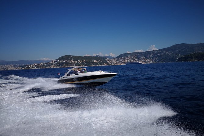 French Riviera Boat Cruise, Speedboat 34ft, Depart Monaco or Nice - Important Information