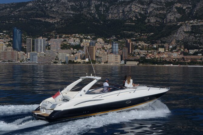 French Riviera Boat Cruise, Speedboat 34ft, Depart Monaco or Nice - Private Luxury Yacht Cruise