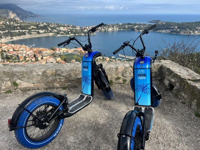 French Riviera : Guided Visit on a E-Scooter - Inclusions and Amenities