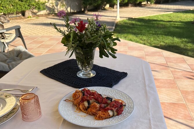 Fresh Pasta Cooking Lesson in the Garden - Sicilian Cooking Class Options
