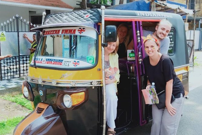 Friendly, Flexible Kochi Tuk Tuk Tour - Fixed Price - Meeting and End Point Locations