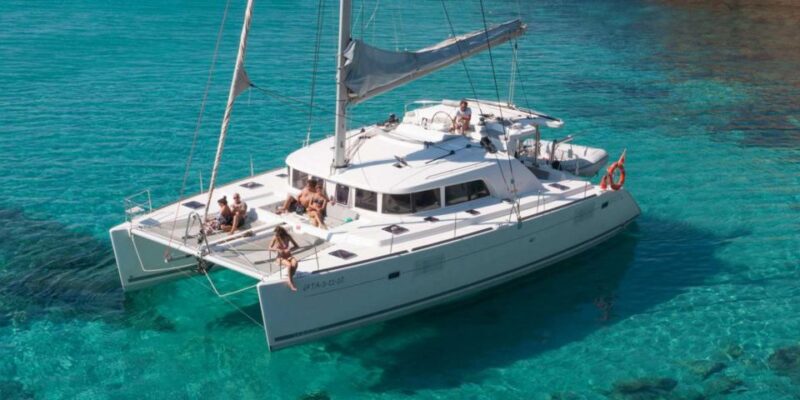 From Adamas: Milos and Poliegos Catamaran Cruise With Lunch - Photographic Highlights at Klima and Kleftiko