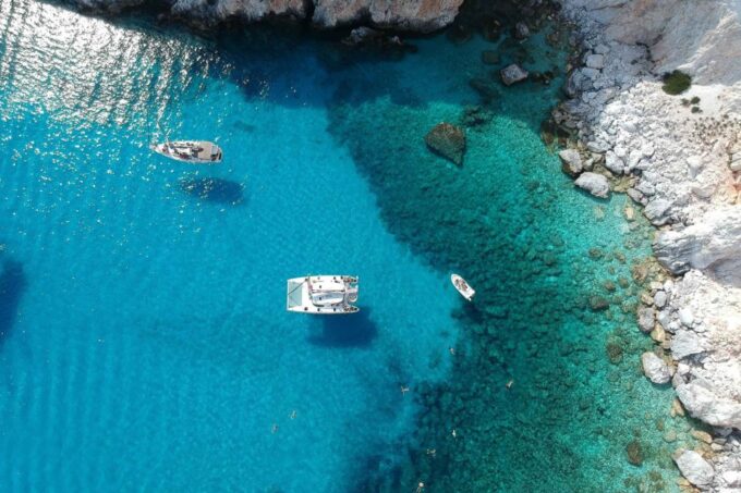 From Adamas: Milos and Poliegos Catamaran Cruise With Lunch - Meeting Point and Important Information