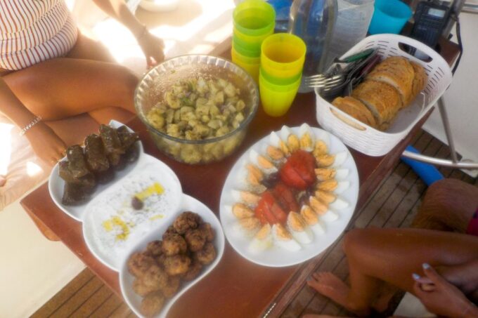 From Adamas: Milos and Poliegos Catamaran Cruise With Lunch - Frequently Asked Questions