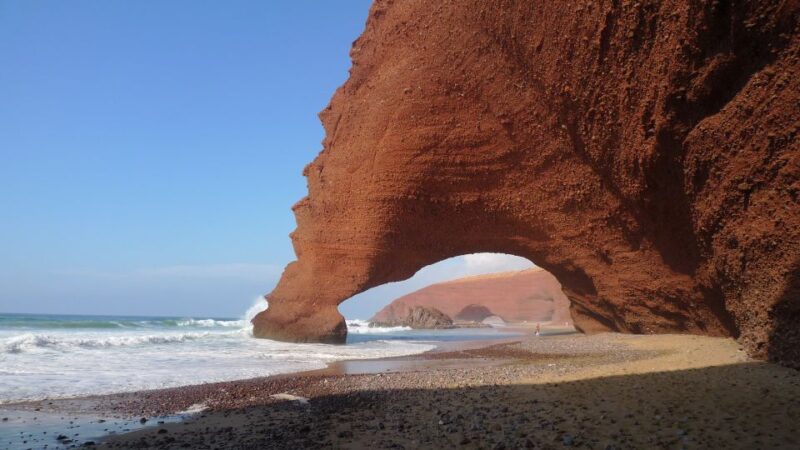 From Agadir: Legzira Beach and Tiznit Tour - Visiting Legzira Beach