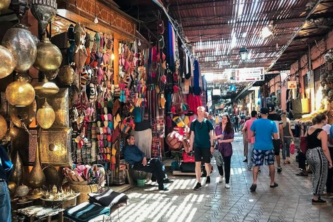 From Agadir or Taghazout: Guided Marrakech Day Trip - Visiting the Local Souk Market