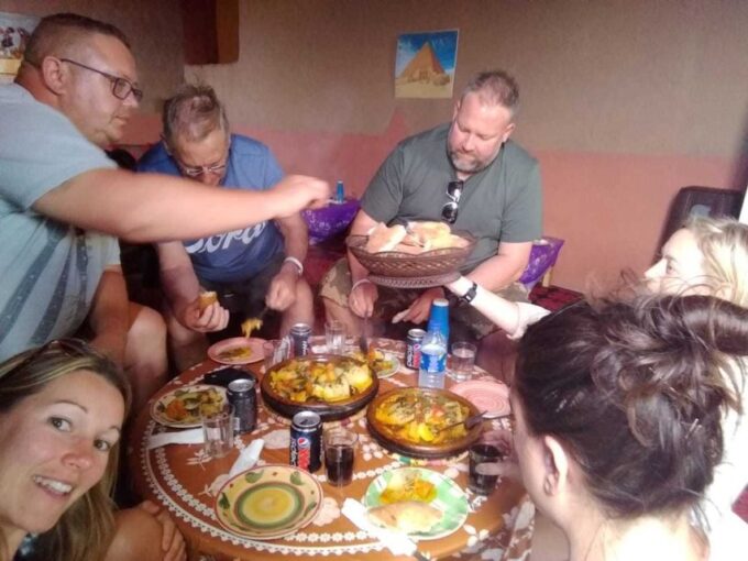 From Agadir: Sahara Desert Day Trip and Camel Ride - Local Moroccan Cuisine