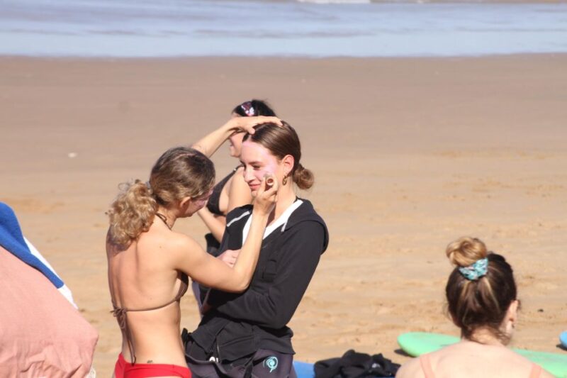 From Agadir: Taghazout Beach Surf Lesson With Transfer - Key Points