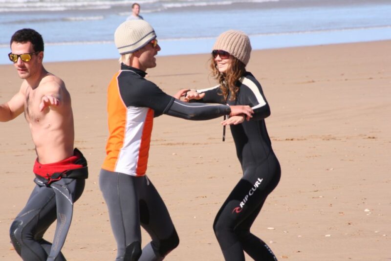 From Agadir: Taghazout Beach Surf Lesson With Transfer - Equipment Provided