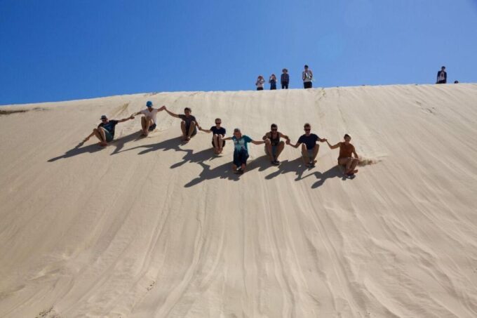 From Agadir/Taghazout: Group Desert Sandboarding Adventure - Dune Exploration and Sandboarding
