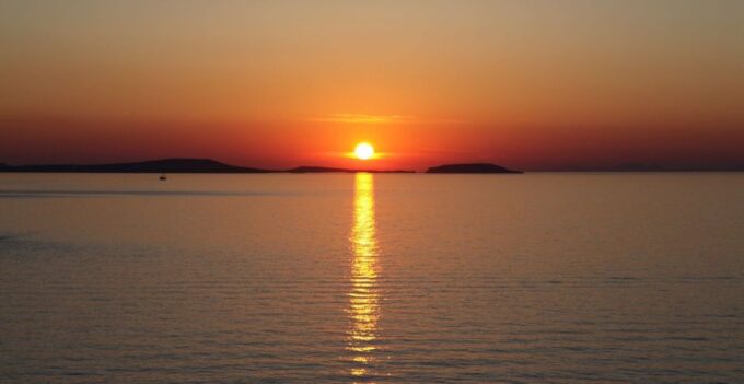 From Agia Anna: Sunset Boat Cruise With Refreshments - Cruise Schedule