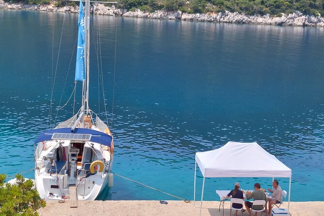 From Agia Efimia: All Inclusive Sailing Day Tour to Ithaca - On-Board Activities