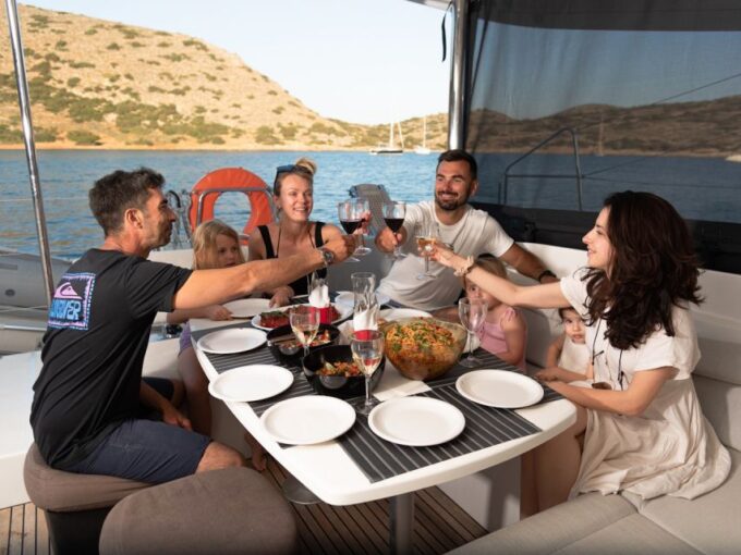 From Agios Nikolaos: Mirabello Bay Afternoon Cruise & Meal - Relaxation in Secluded Bay
