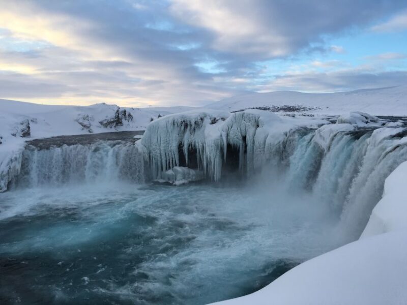 From Akureyri: Lake Mývatn and Godafoss Cruise Ship Day-Trip - Godafoss Waterfall