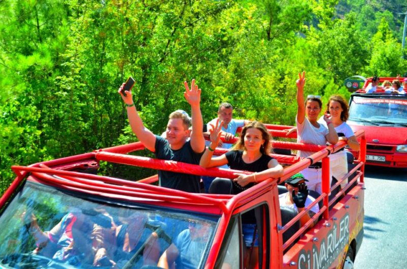 From Alanya: Cabrio Adventure Safari Tour W/ Lunch - Lunch by Dim River