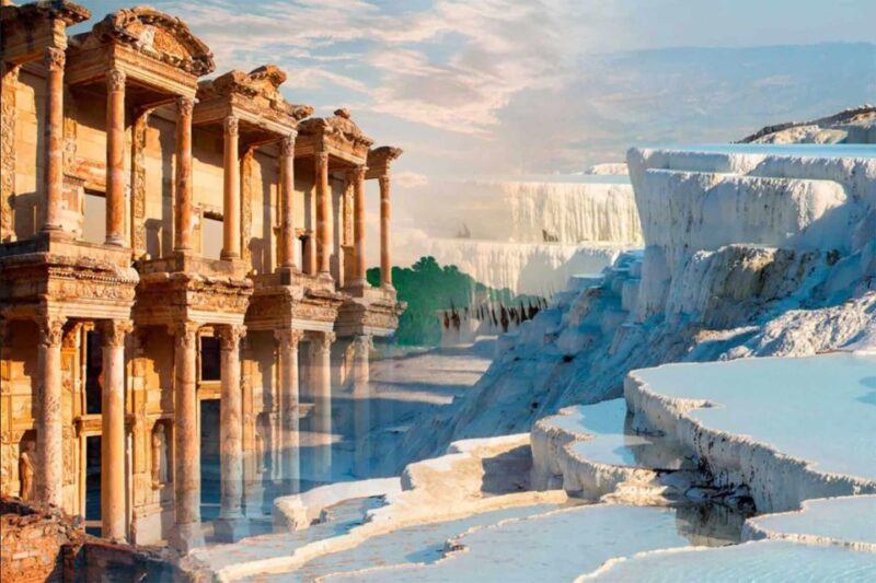 From Alanya : Explore Ancient Hierapolis & Dreamy Pamukkale - Pamukkale Thermal Pools