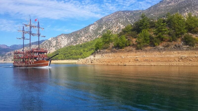 From Alanya: Green Canyon Day Trip With Lunch and Boat Ride - Boat Tour Experience