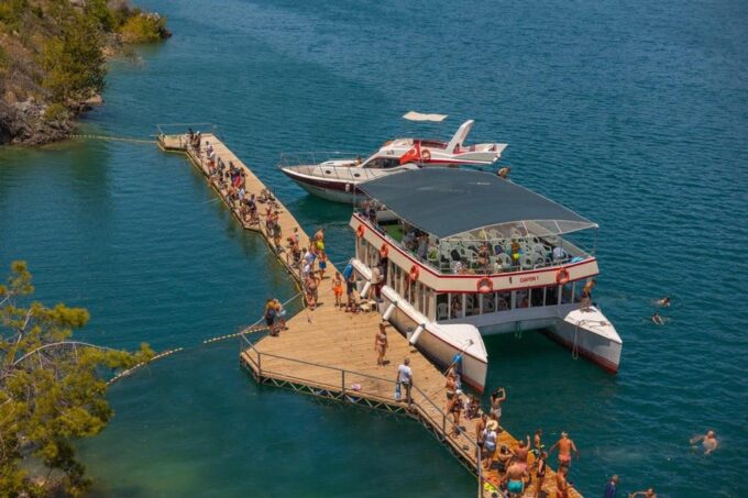 From Alanya: Green Canyon With Boat Tour Lunch and Drinks - Boat Tour Details