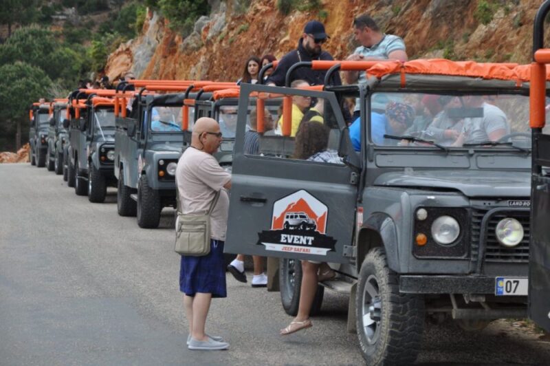 From Alanya: Jeep Safari Tour With Lunch at Dim River - Itinerary Details