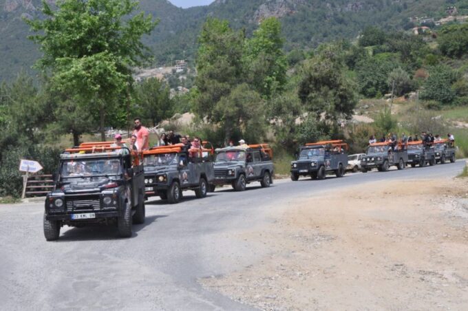 From Alanya: Jeep Safari Tour With Lunch at Dim River - Tour Booking and Pricing