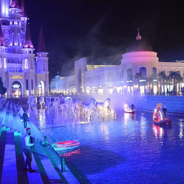 From Alanya Land Of Legends Night Show / Transfer /Boat Tour - Tour Inclusions