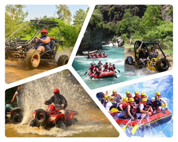 From Alanya : Rafting And Buggy or Quad Tour - Lunch and Refreshments