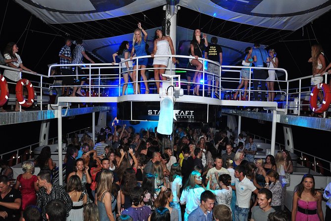 From Alanya & Side: Transfer to the Night Disco Boat Tour - Scenic Views and Shows