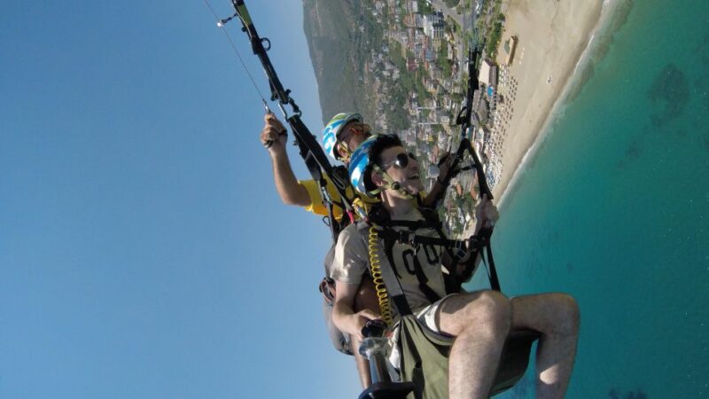 From Alanya: Tandem Paragliding With Transfer and Insurance - Included Services