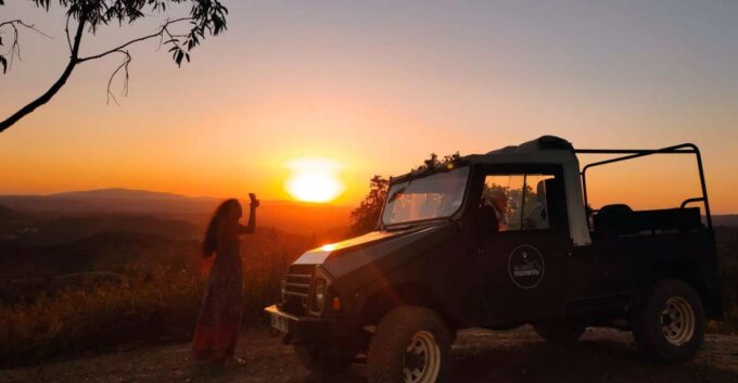 From Albufeira: Algarve Sunset Jeep Safari With Wine - Sunset Wine Tasting