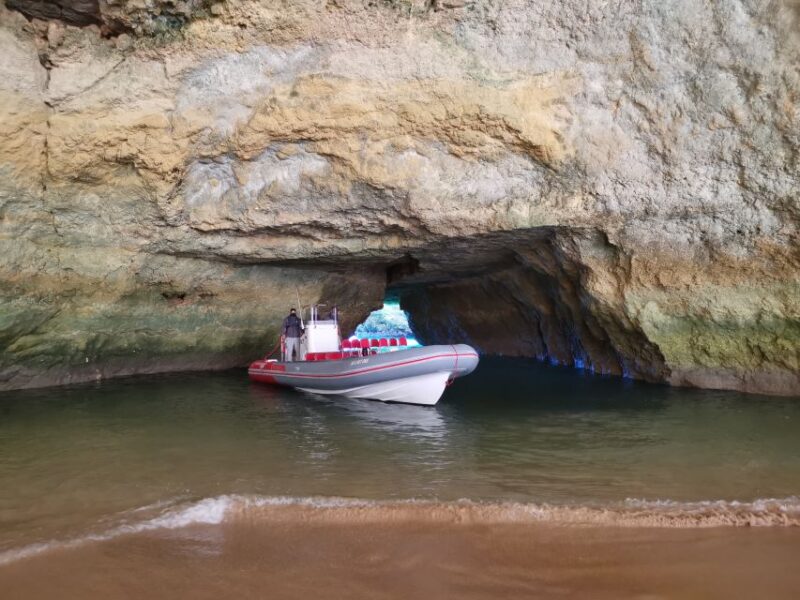 From Albufeira: Benagil Caves and Dolphins Guided Boat Tour - Exploring the Coastline