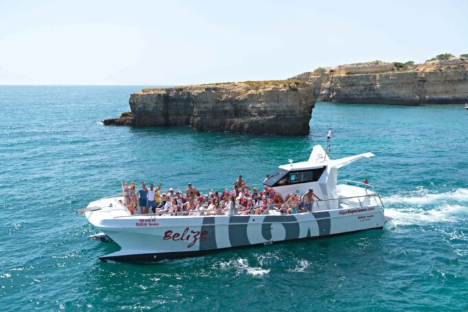 From Albufeira: Dolphins and Caves 2.5-Hour Boat Trip - Tour Guide Languages