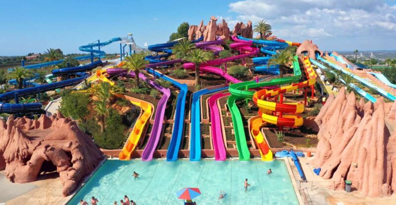 From Albufeira: Slide & Splash Waterpark One-Way Transfer - Key Points