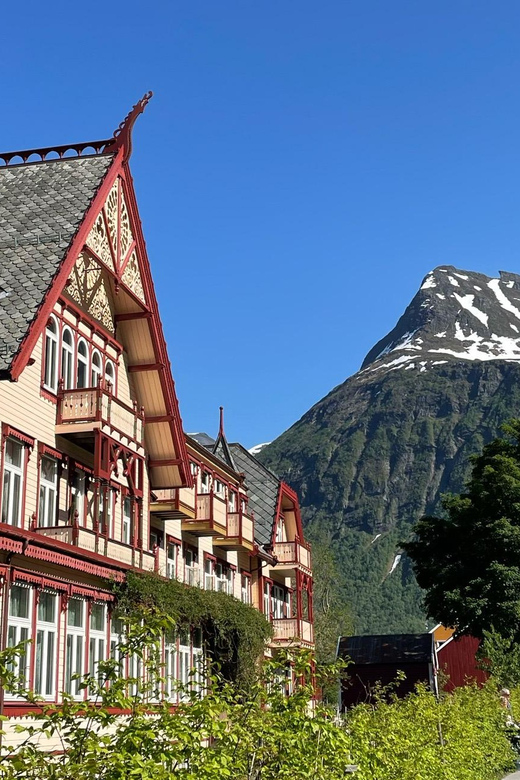 From Ålesund: Hjørundfjord Sightseeing Cruise - Village Exploration