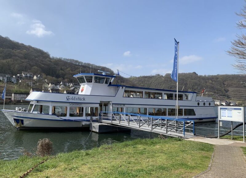 From Alken: Day Trip by Boat to Cochem - Boat Accessibility