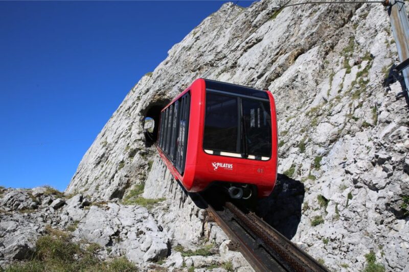From Alpnachstad or Kriens: Mount Pilatus Roundtrip Ticket - Meeting Point