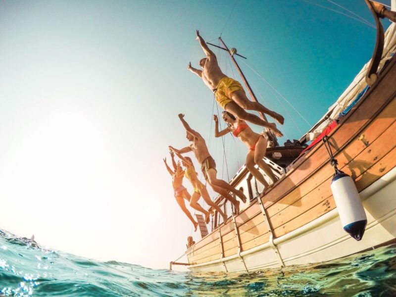From Amalfi: Capri Island Boat Tour With Snorkeling & Drinks - Boat and Amenities